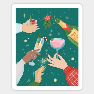 Christmas Cheers Sticker